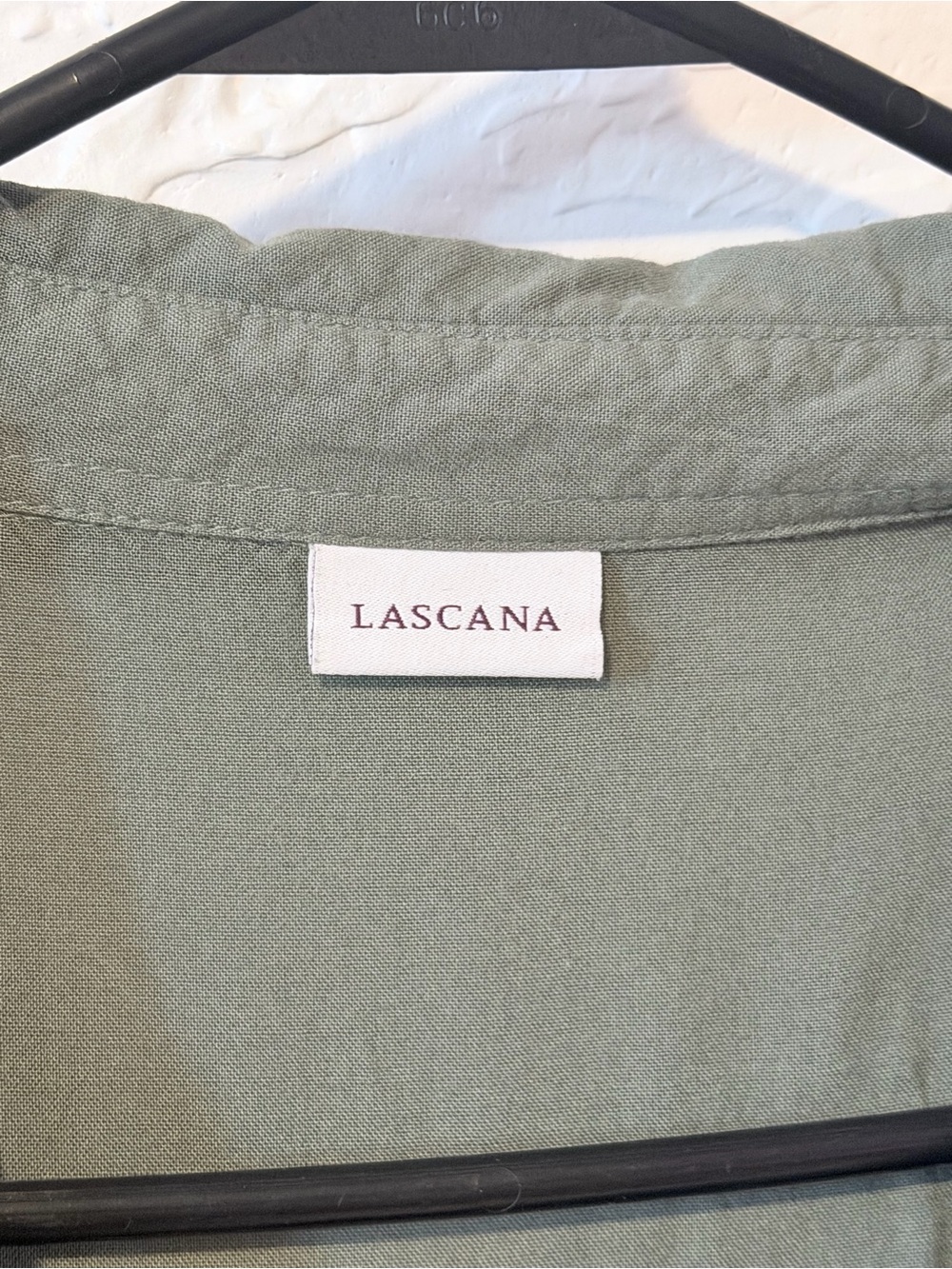 Lascana Olive Sleeveless Tiered Shirt Dress - Picture 3 of 4